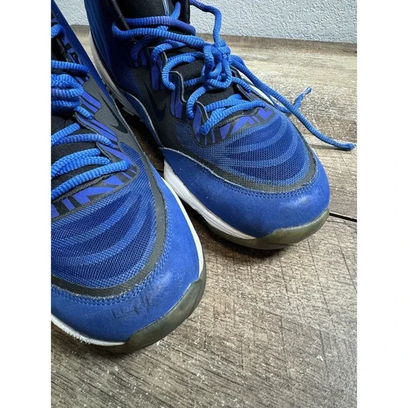 Nike Air Penny 5 Memphis‎ Tigers Men's Size 12 Blue Basketball Shoes 537331-401 - Picture 7 of 9